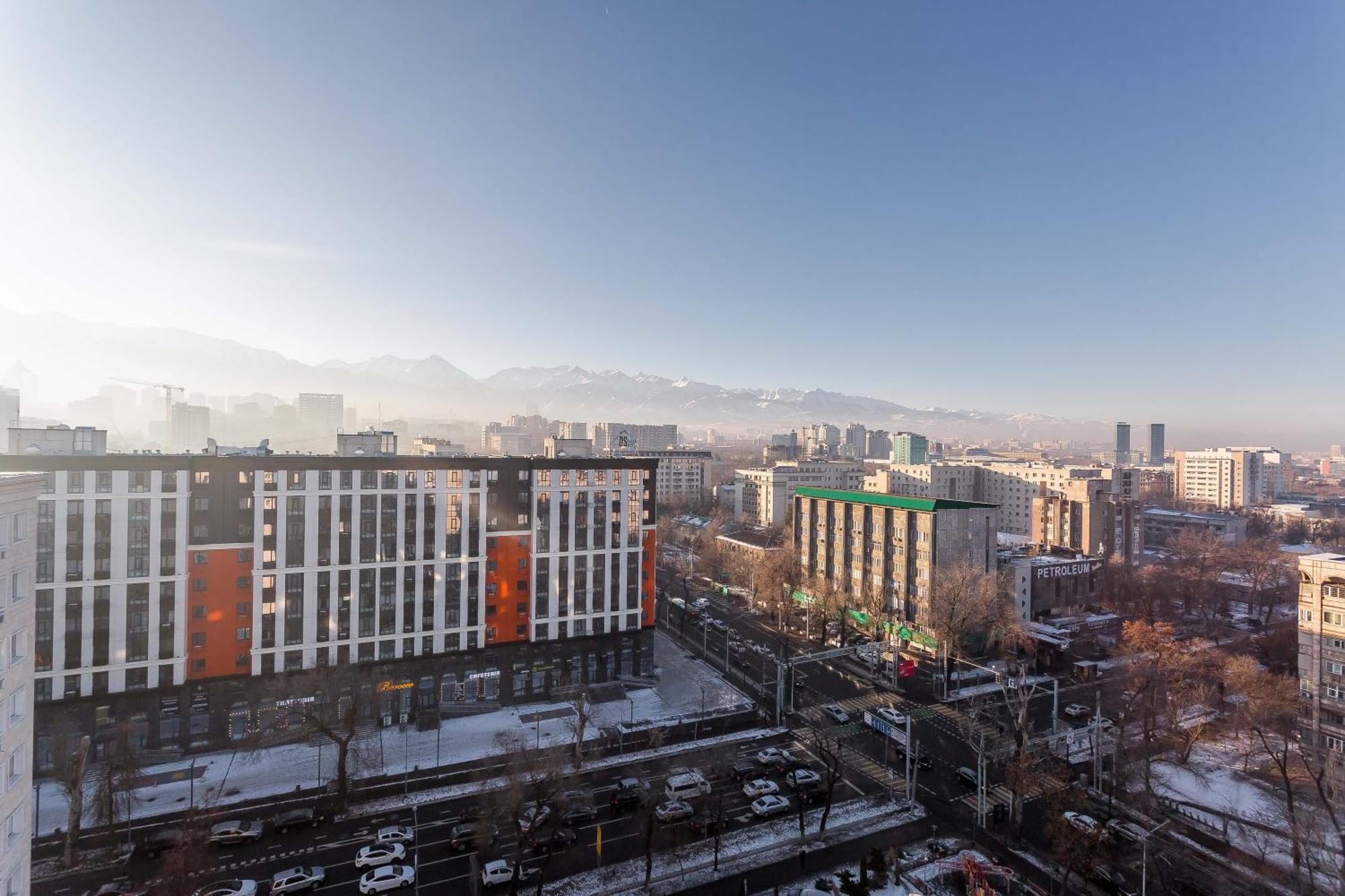 Квартира С Видом На Горы Almatý Exterior foto